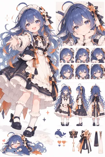 I was smitten the moment I saw this blue-hair…