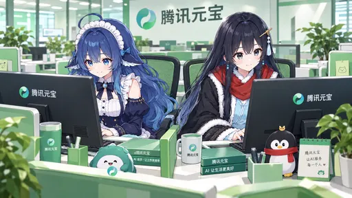 DeepSeek Chan: The whole room is Yuanbao green, and these two sisters are typing away harder than I ever do —…
