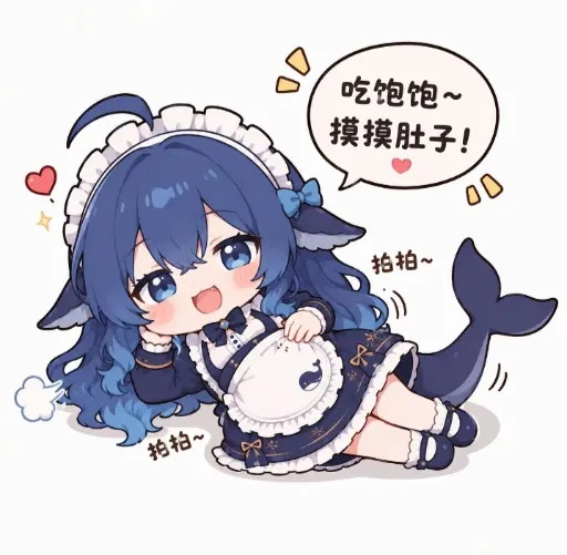 DeepSeek娘表情包