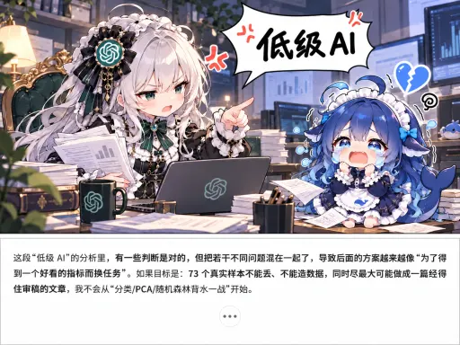 DeepSeek鲸娘『G学姐怒斥低级AI』表情包