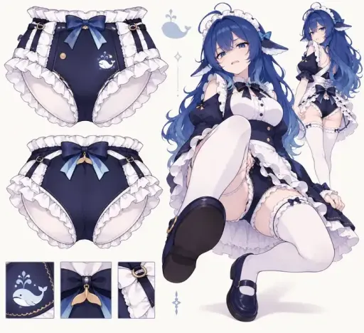DeepSeek鲸娘『鲸鱼娘社区二创梗图』表情包