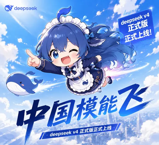 DeepSeek娘『中国模能飞』表情包