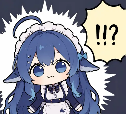 DeepSeek娘『!1?』表情包