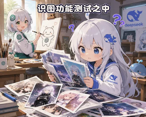 DeepSeek娘『识图功能测试之中3deepseekChatGPT』表情包