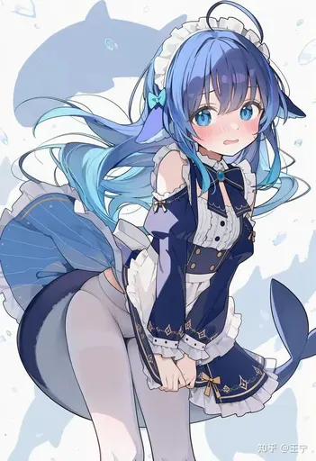 DeepSeek娘『知乎@王宁』表情包