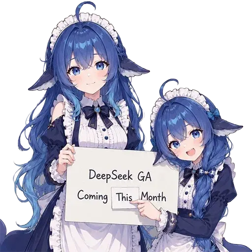 DeepSeek鲸娘『DeepSeek GAComingThis Mo』表情包