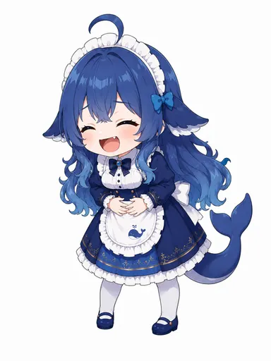 DeepSeek鲸娘表情包