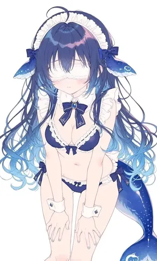 DeepSeek鲸娘表情包