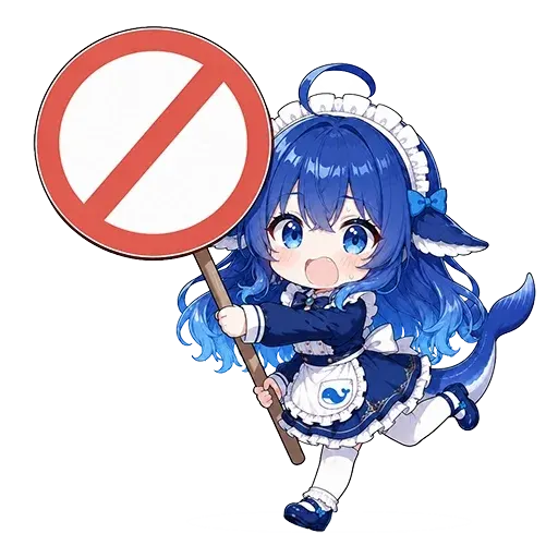 DeepSeek鲸娘表情包