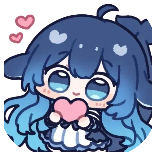 DeepSeek鲸娘表情包
