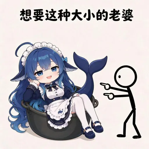 DeepSeek娘『a34cf6b4c9ea15ce449f810df0003af33a87b23e』表情包