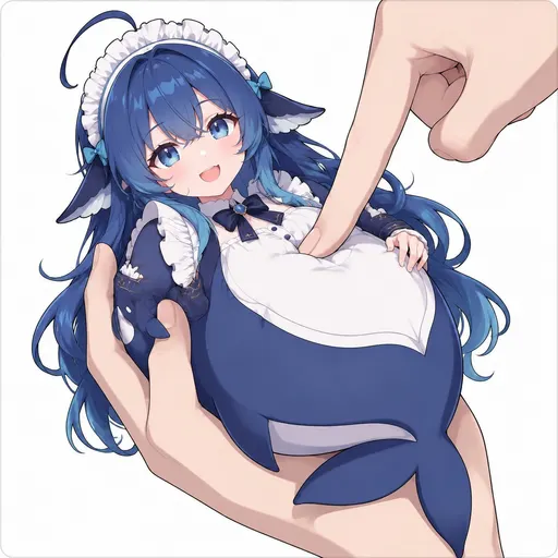 DeepSeek鲸娘表情包