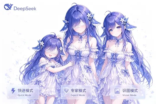 DeepSeek娘表情包