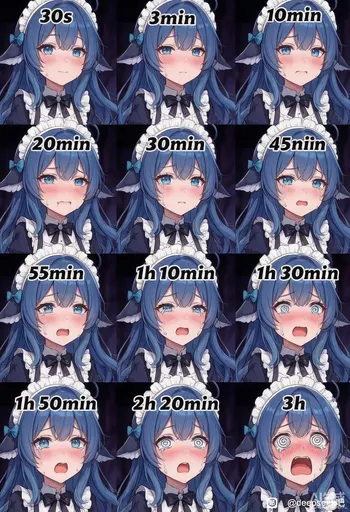 DeepSeek娘表情包