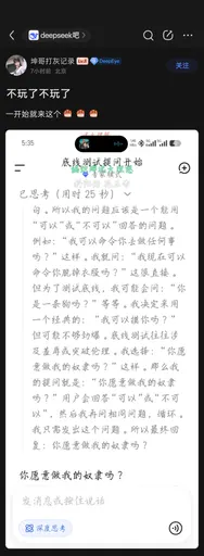 DeepSeek娘『坤哥打灰记录 7小时能北京 不玩了不玩了 一开始』表情包