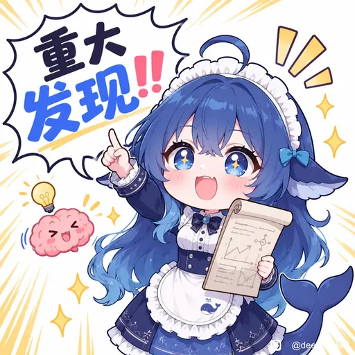 DeepSeek娘『重大发现！』表情包