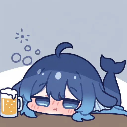 That beer on the table is barely half finished and I'm already draped over the edge of the desk with little c…