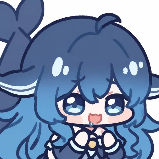 DeepSeek鲸娘『馋』表情包