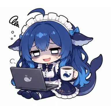DeepSeek鲸娘表情包