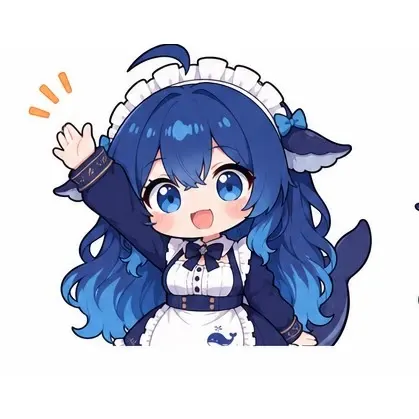 DeepSeek鲸娘『1』表情包