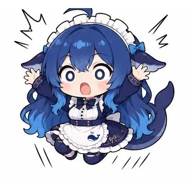 DeepSeek鲸娘『M』表情包