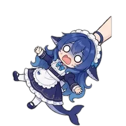 DeepSeek鲸娘表情包