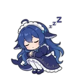 DeepSeek鲸娘『Z』表情包