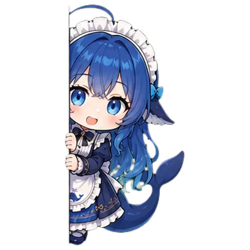 DeepSeek鲸娘表情包
