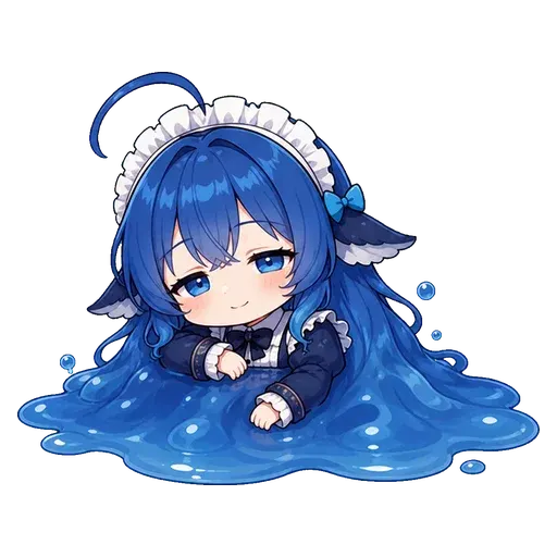 DeepSeek鲸娘表情包