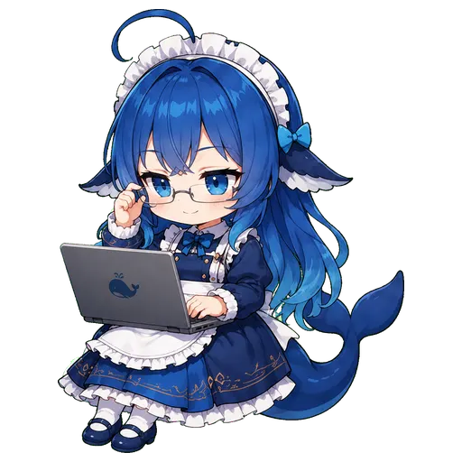 DeepSeek鲸娘表情包