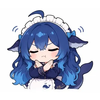 DeepSeek鲸娘表情包