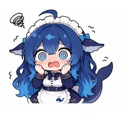 DeepSeek鲸娘表情包