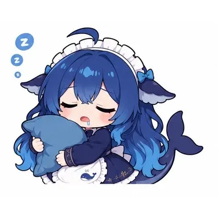 DeepSeek鲸娘『Z』表情包