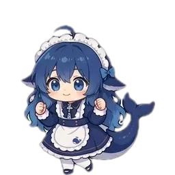 DeepSeek鲸娘表情包