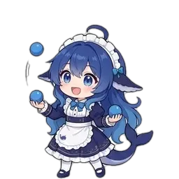 DeepSeek鲸娘表情包
