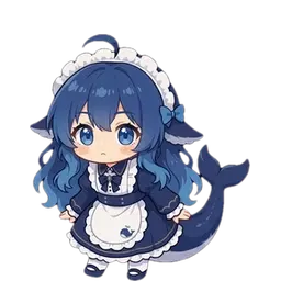 DeepSeek鲸娘表情包