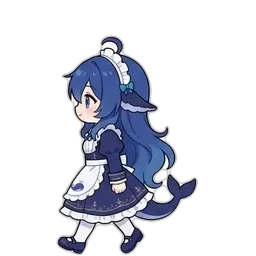 DeepSeek鲸娘表情包
